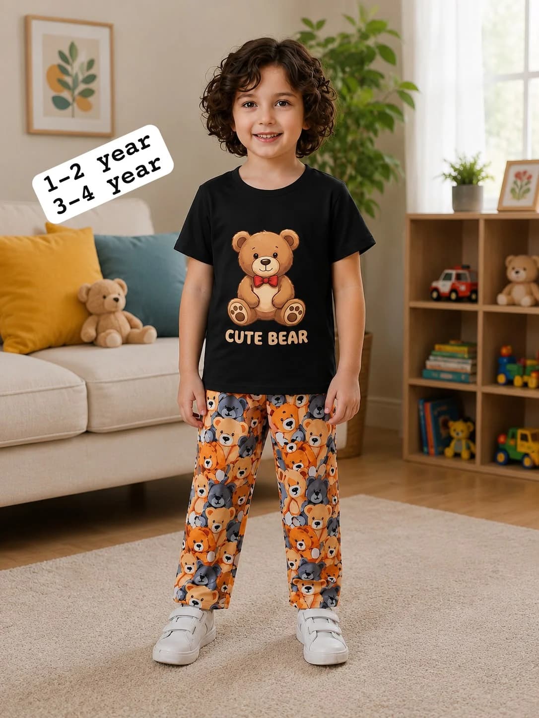 Kids Minimalist Aesthetic 2-Piece Casuals