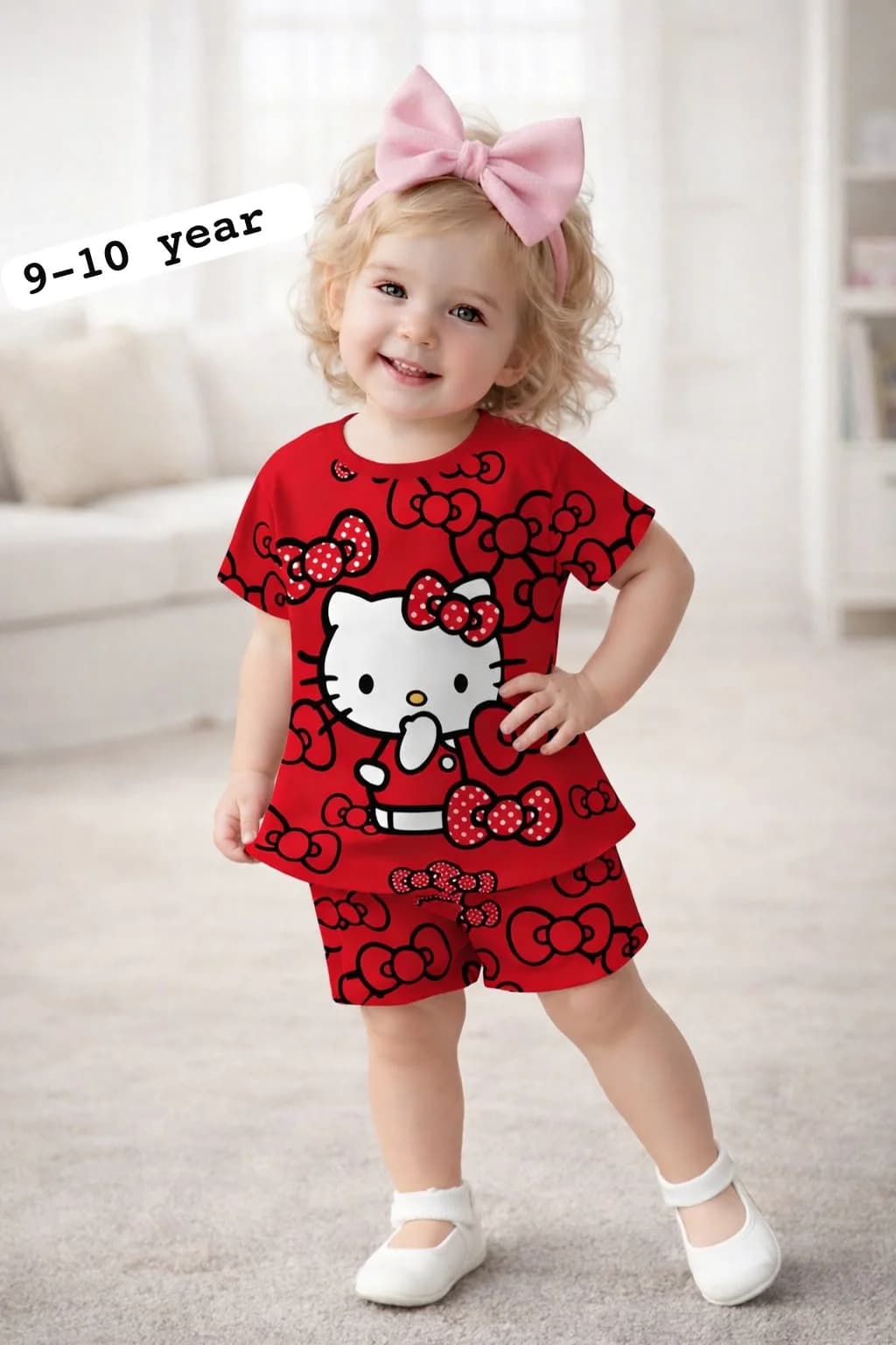 Kids Funky Typography Casual Lounge Suit