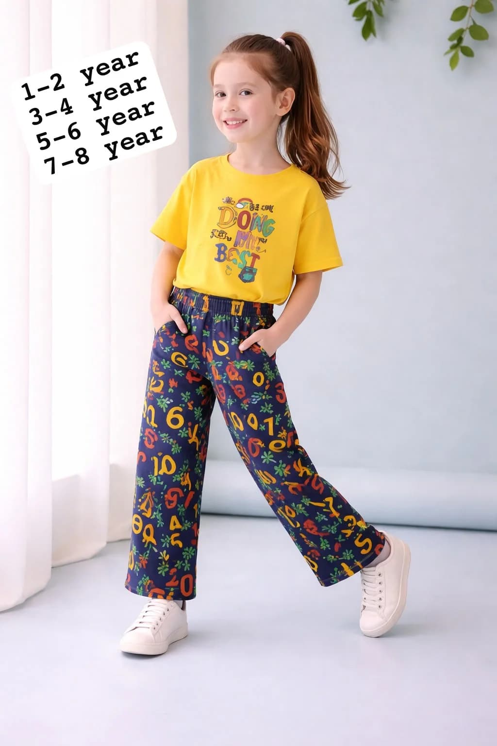 Kids Sweet Treats Cupcake Printed Nightwear