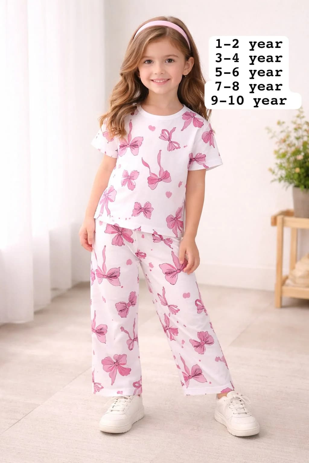 Kids Sunshine Yellow Floral Casual Set