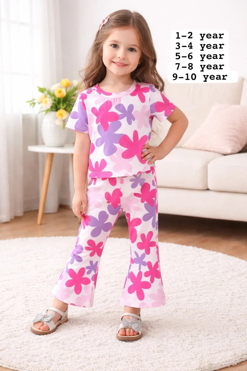Kids Bubblegum Pink Playtime 2-Piece Suit