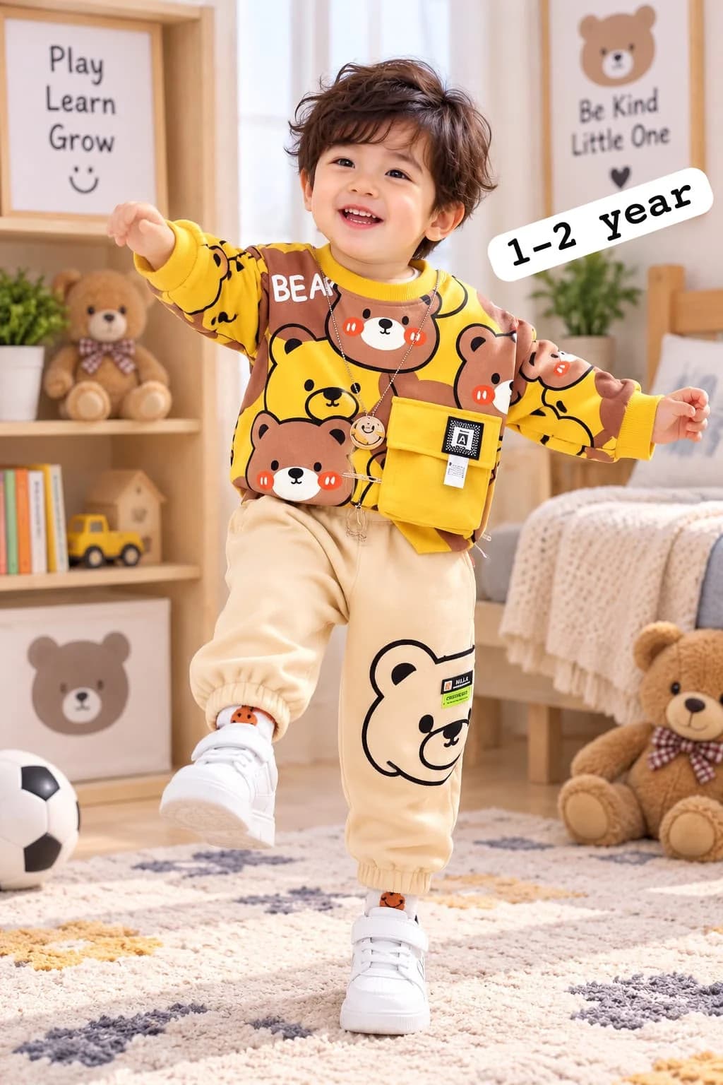 Kids Little Princess Soft Nightwear Suit