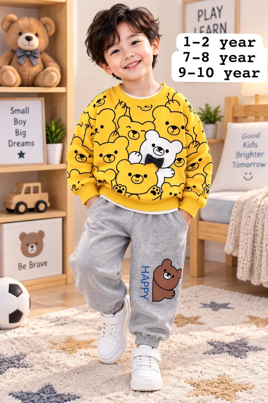 Kids Midnight Star Cozy Cotton 2-Piece