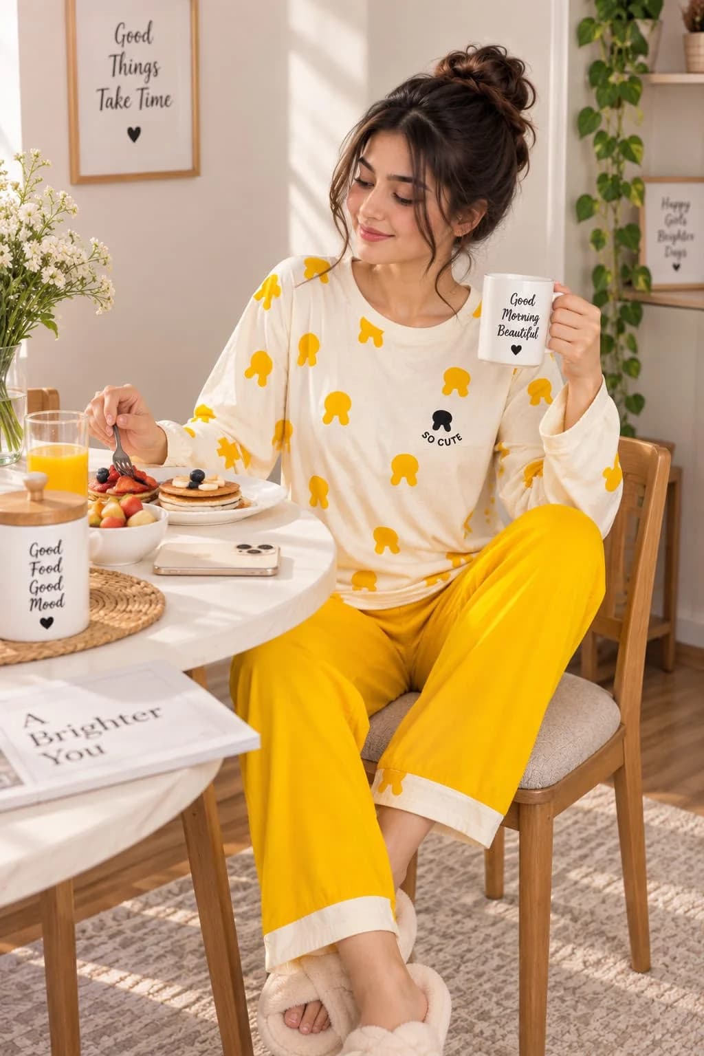 Women Minimalist Aesthetic Loungewear Set