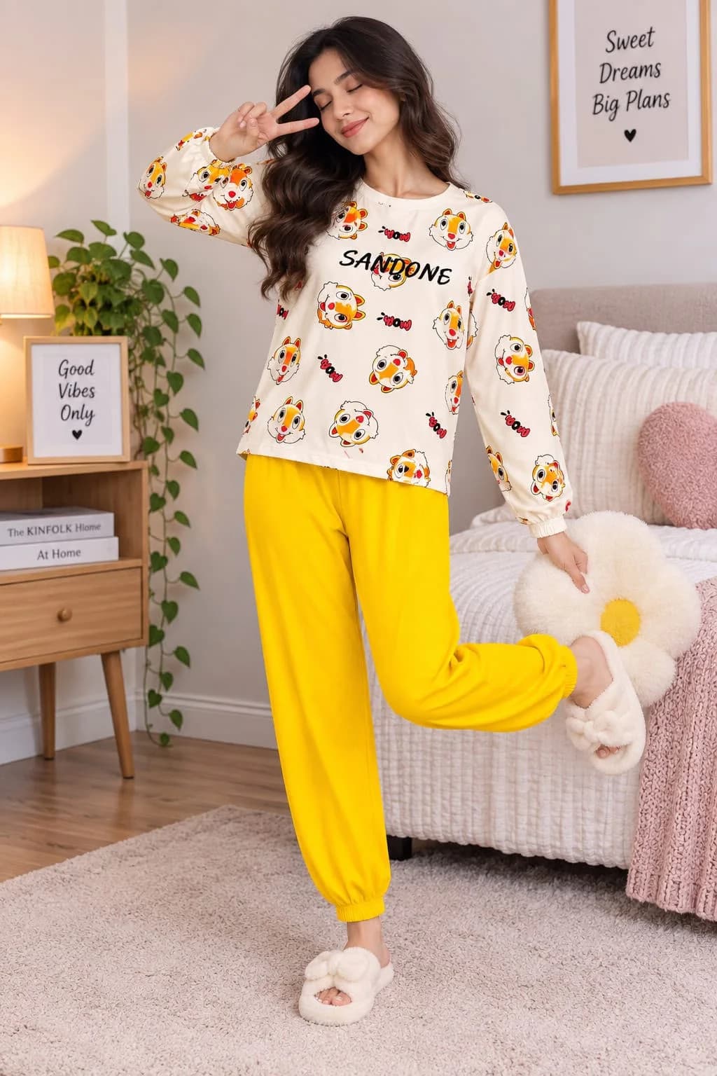 Women Cozy Casual Oversized Tracksuit Set