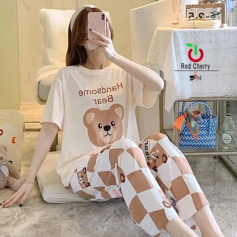 Women Forest Fern Botanical Lounge Set