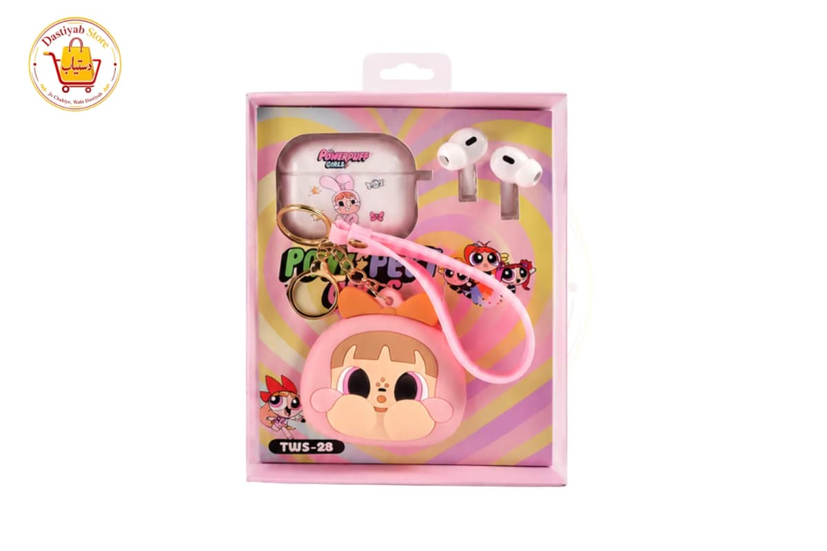 Powerpuff Girls Wireless Earbuds Gift Set — Character Theme, Bluetooth, Kids & Teens